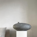 Submarine Vase, Fat - Dark grey