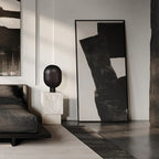 Clam Table Lamp - Burned Black
