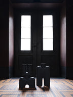 Cobra Vase Tall, Hexa - Black