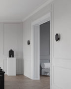 Clam Wall Lamp - Burned Black