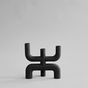 Cobra Candle Holder - Black