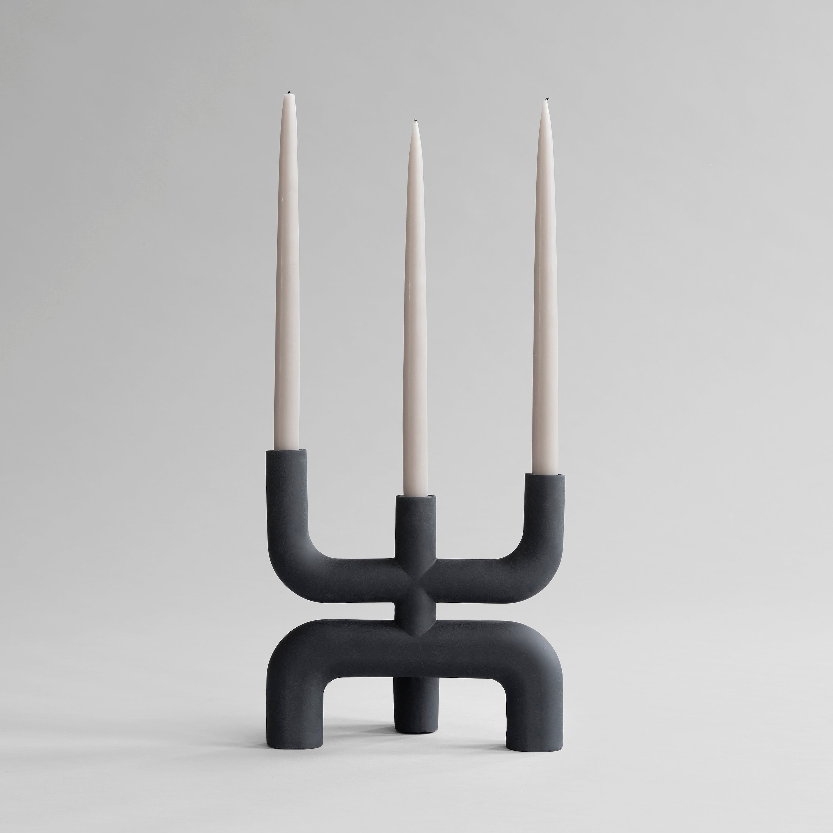Cobra Candle Holder - Black