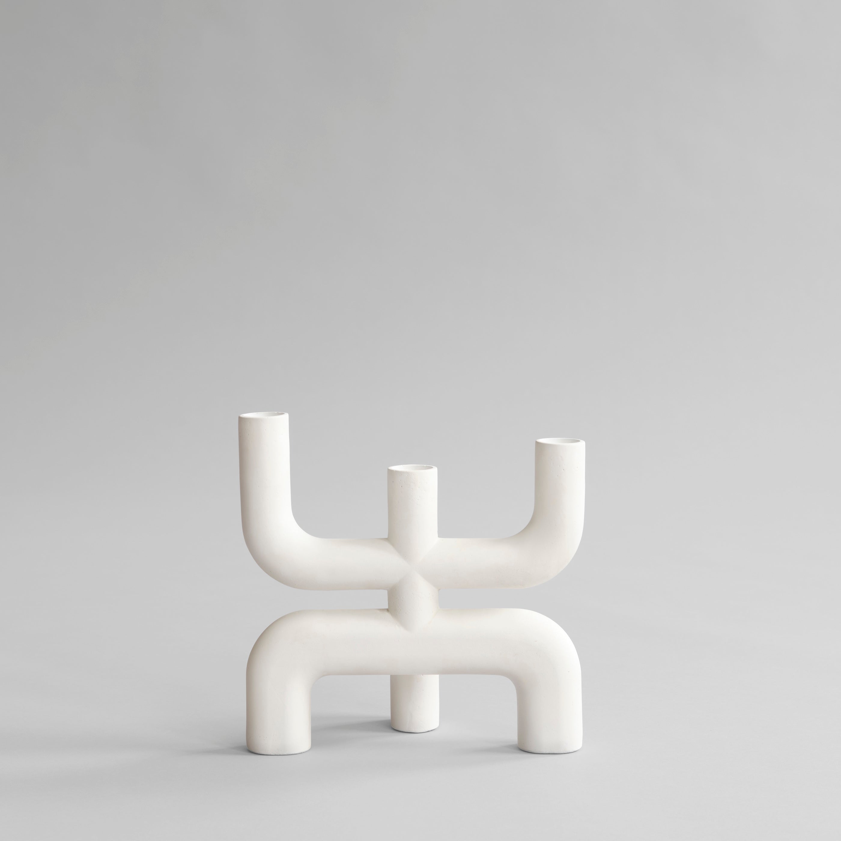 Cobra Candle Holder - Bone White