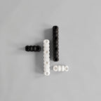 Tube Candle Holder, Mini - Bone  White