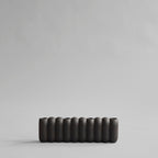 Tube Candle Holder, Big - Coffee