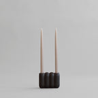 Tube Candle Holder, Mini - Coffee