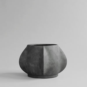 Arket Plant Pot, Medio  - Dark Grey