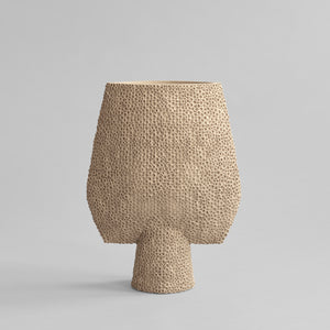 Sphere Vase Square Shisen, Big -  Sand