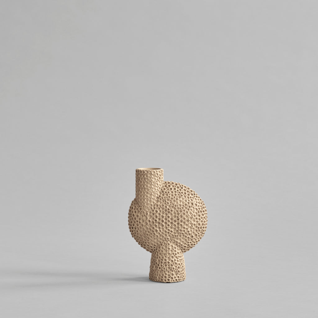 Sphere Vase Bubl Shisen, Medio -  Sand