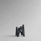 W Candle Holder - Black