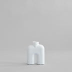 Cobra Vase Tall, Mini - Bone White