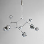 Drop Chandelier Globe - Chrome (5m)