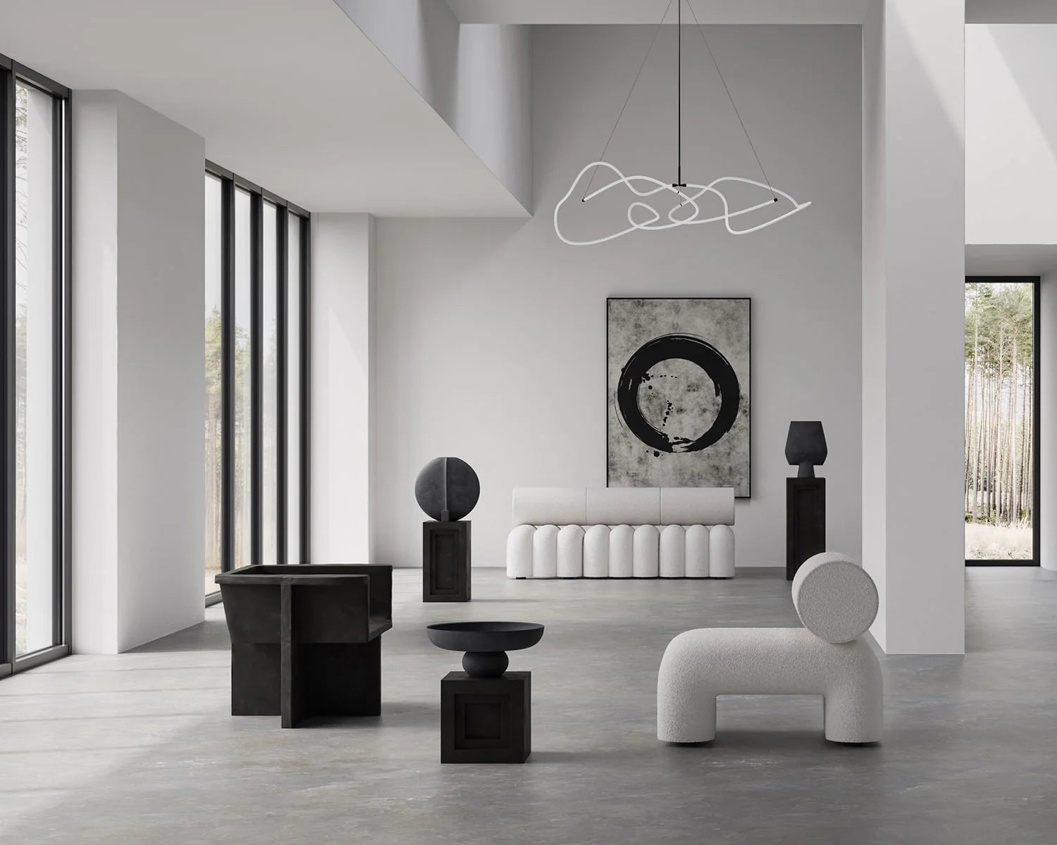 Brutus Lounge Chair - Coffee