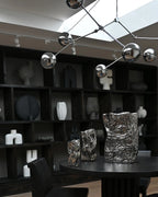 Drop Chandelier Globe - Chrome (5m)