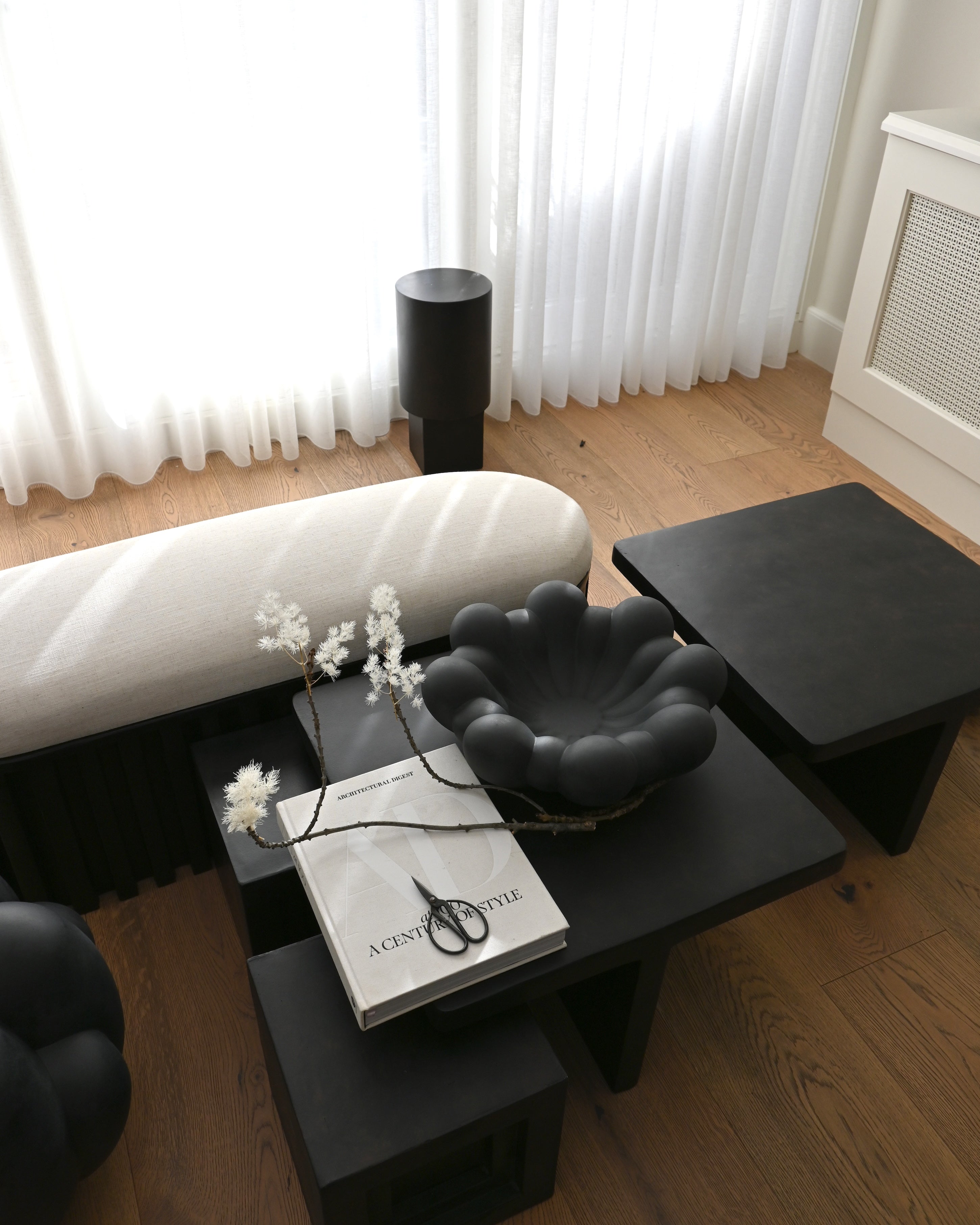 Bloom Tray, Big - Black