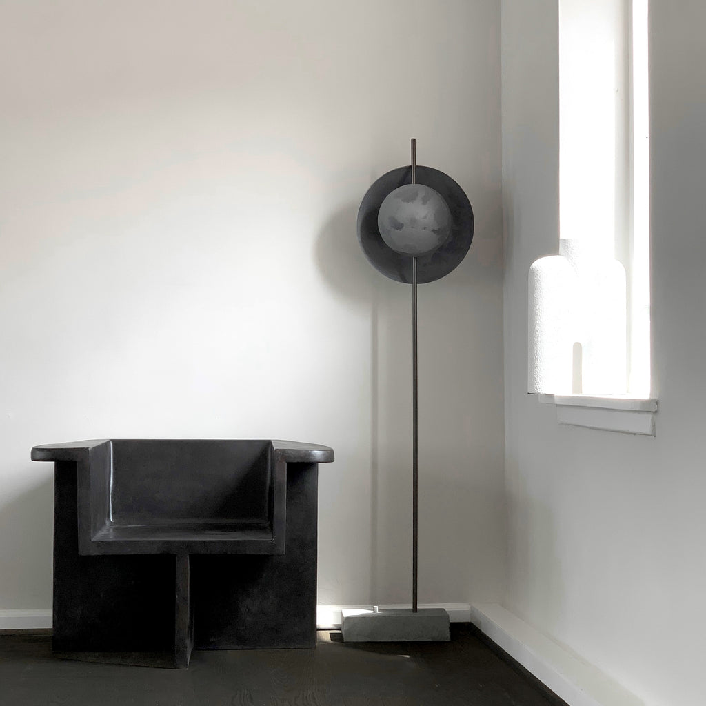 Dawn Floor Lamp - Oxidized