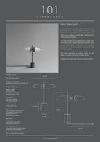 Bull Table Lamp - Oxidized