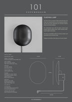 Clam Wall Lamp - Bronze