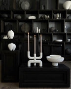 Cobra Candle Holder - Bone White