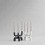 Cobra Candle Holder - Bone White