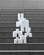 Cobra Vase Tall, Mini - Bone White