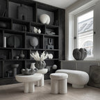 Crown Table, Tall - Bone White