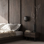 Clam Wall Lamp - Burned Black