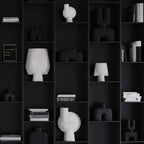 Sphere Vase Square Shisen, Mini -  Bone White