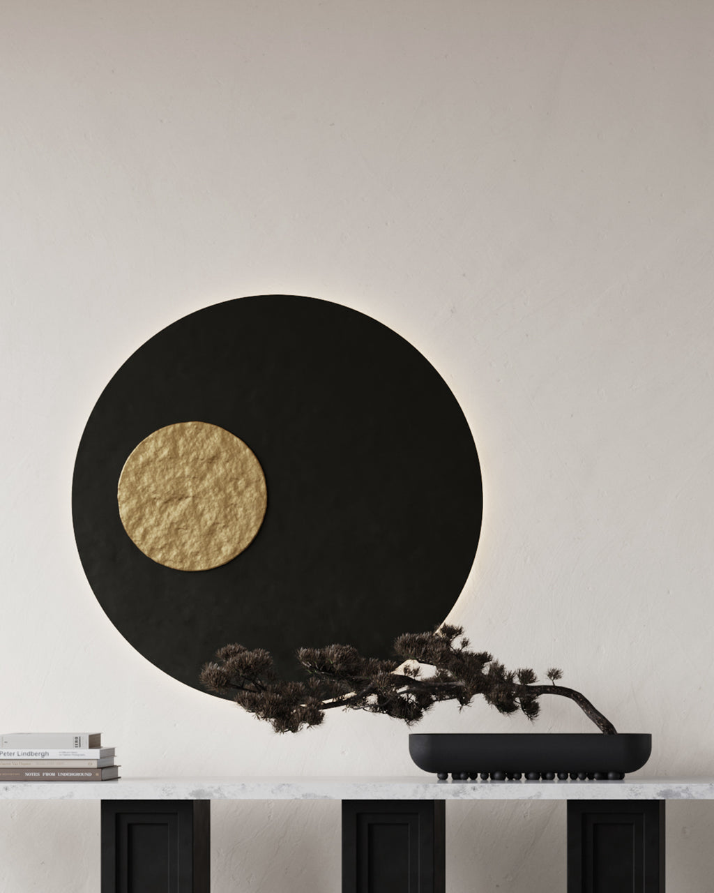 Shinju Tray, Big - Coffee