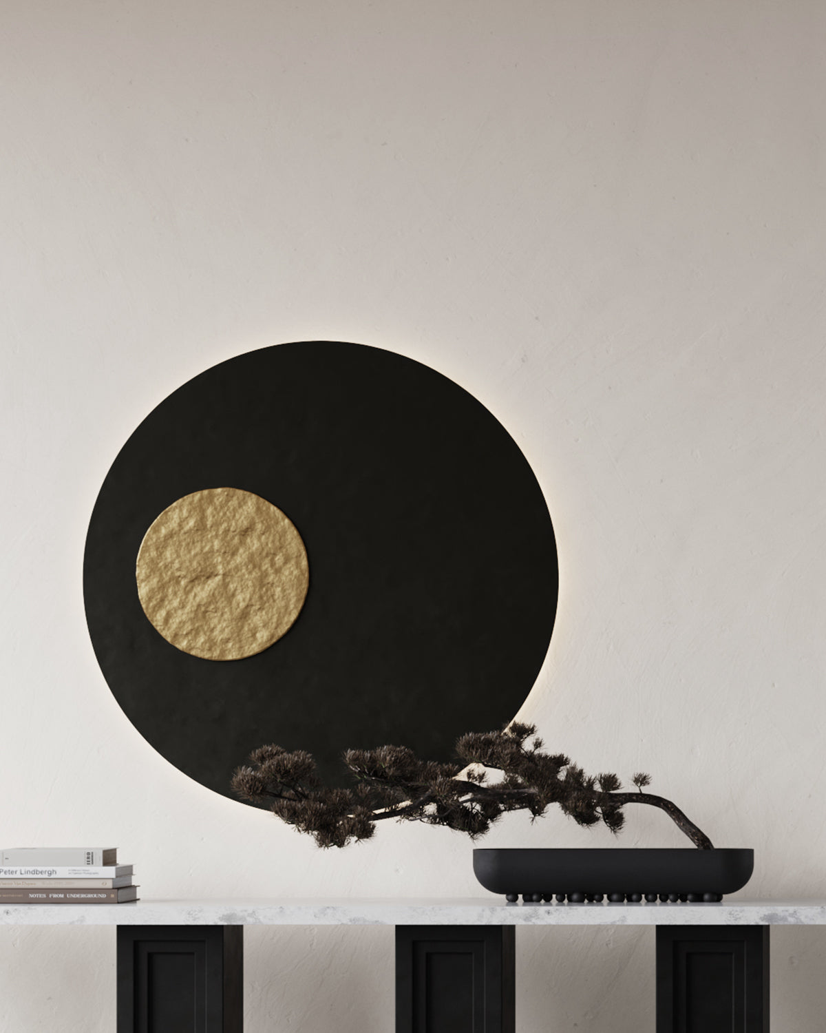 Shinju Tray, Big - Coffee
