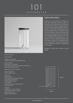 Neon Side Table