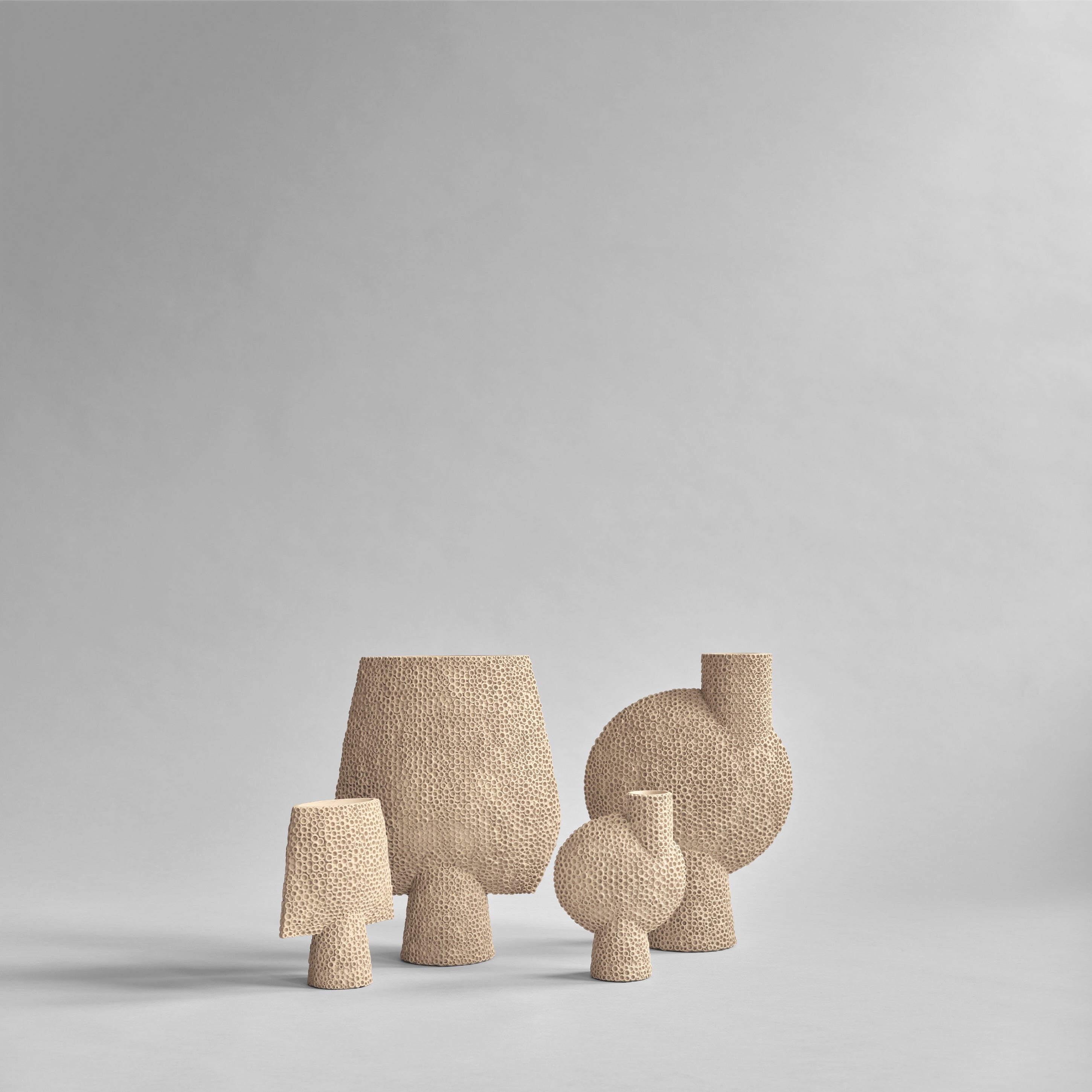Sphere Vase Bubl Shisen, Medio -  Sand
