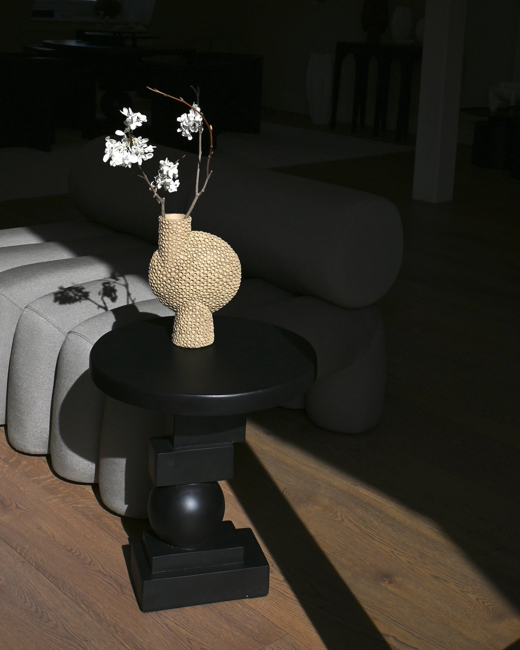 Sphere Vase Bubl Shisen, Medio -  Sand