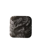 Square Bench -   Black Brushstroke