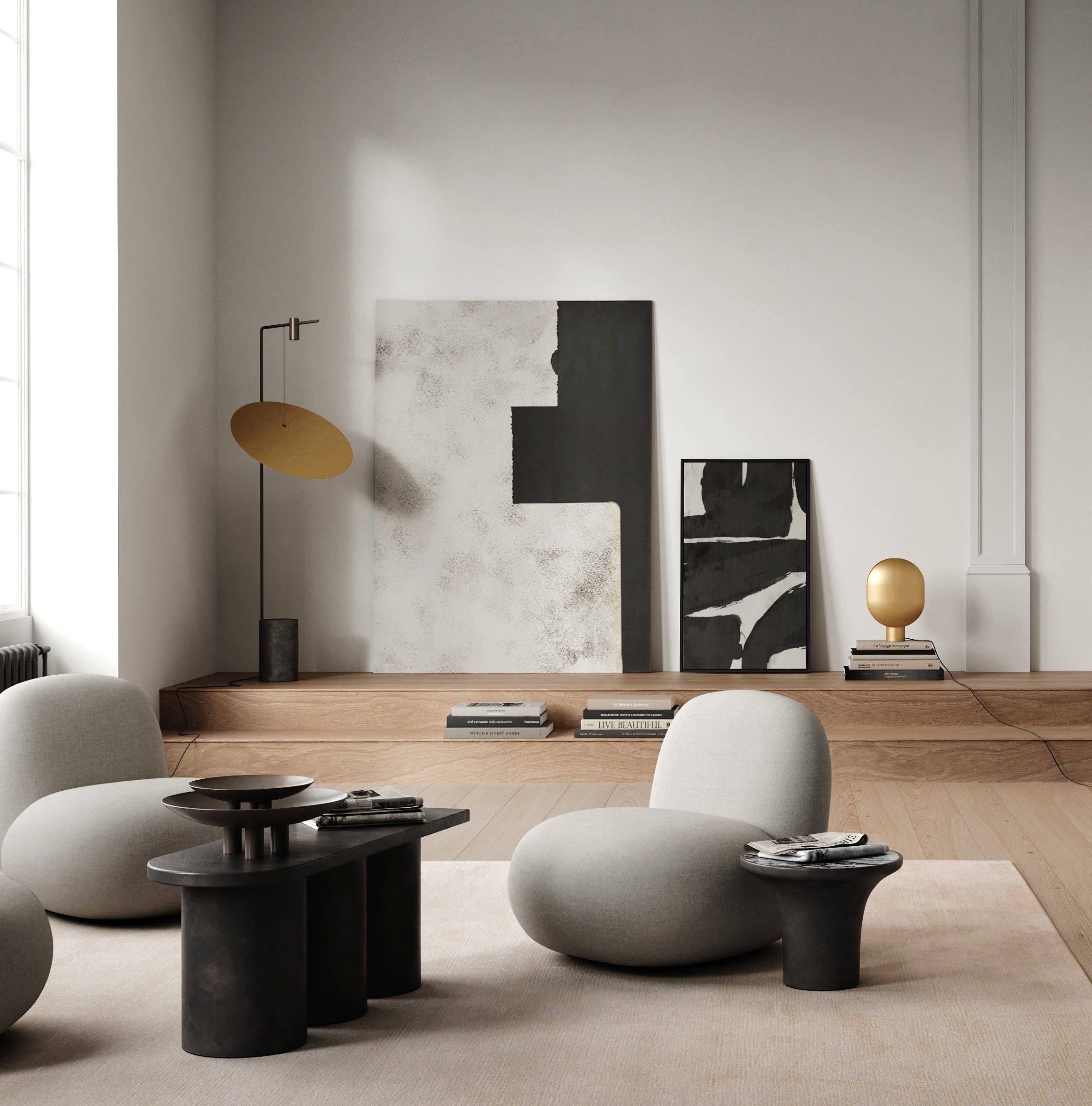 The Moon Floor Lamp