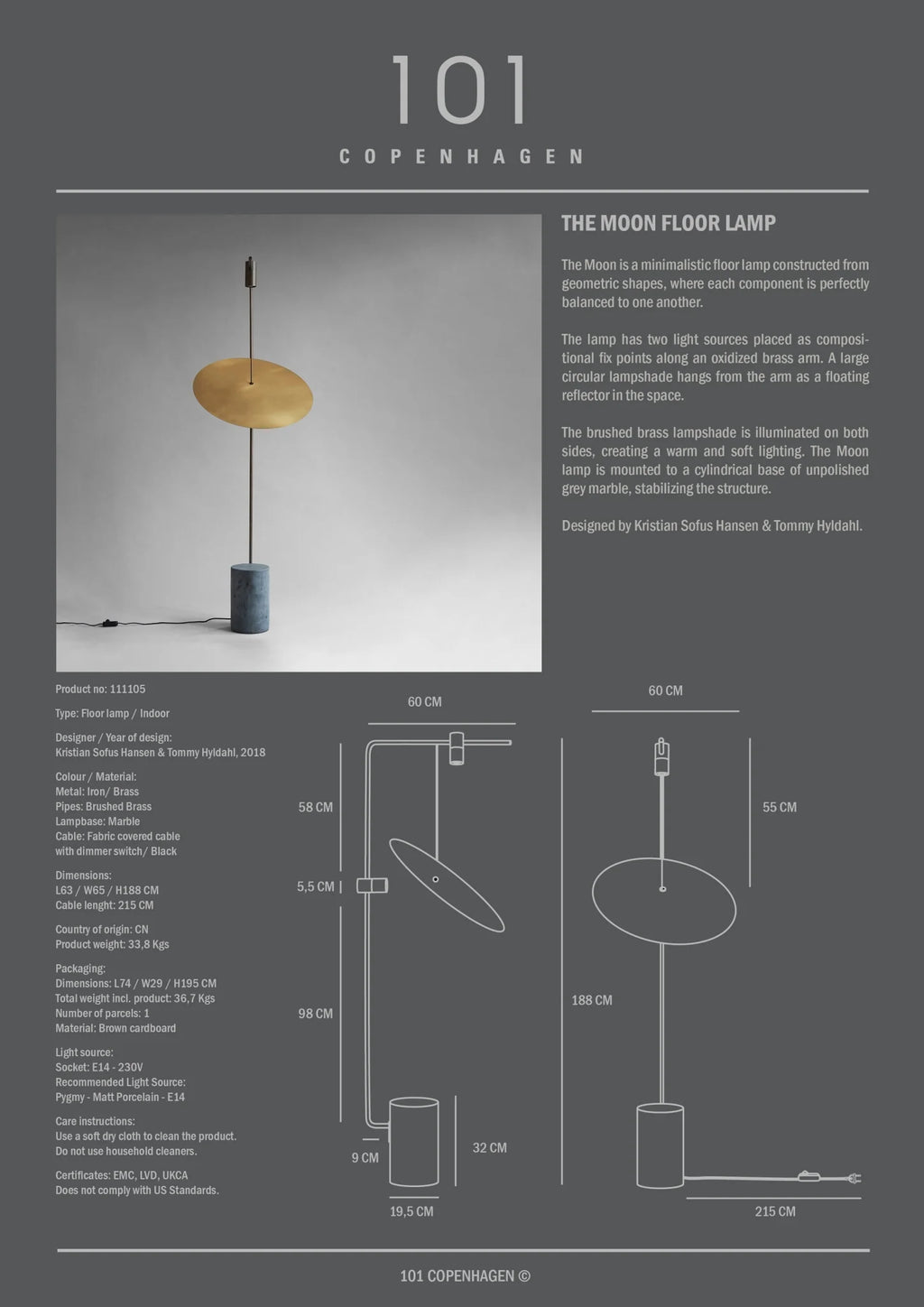 The Moon Floor Lamp