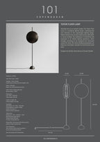 Totem Floor Lamp - Bronze
