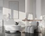 W Candle Holder - White