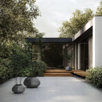 Arket Plant Pot, Big - Dark Grey