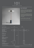 Bull Floor Lamp - Oxidized