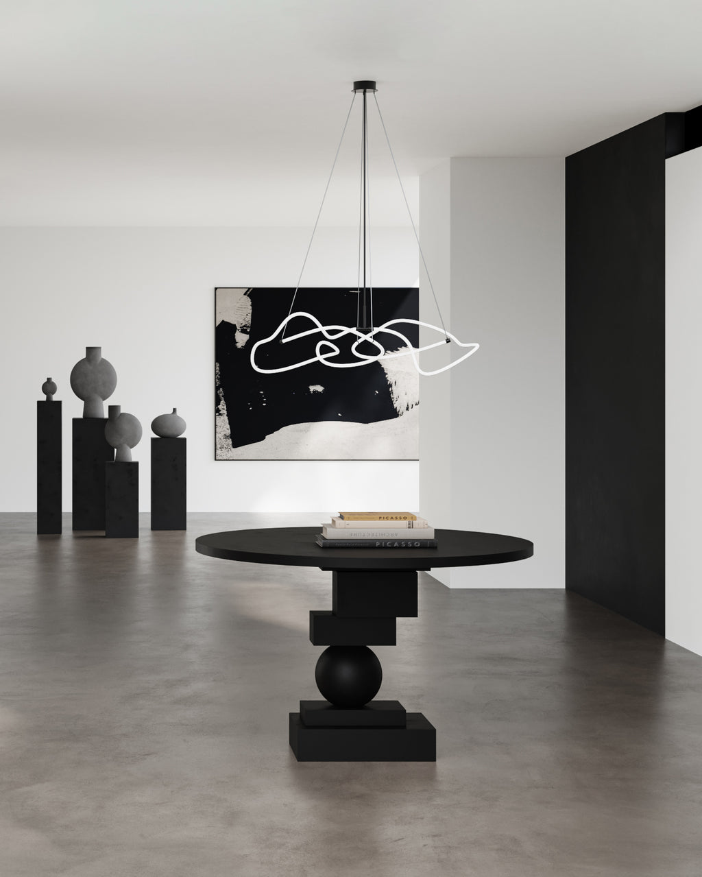 Artist Dining Table - Coffee
