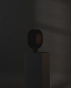 Clam Table Lamp - Burned Black
