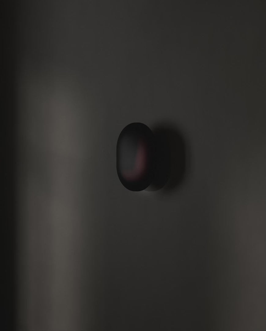 Clam Wall Lamp - Burned Black