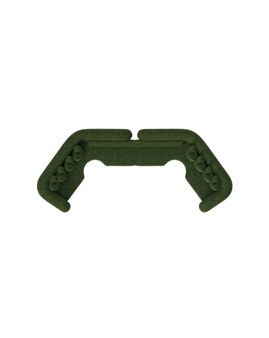 The AM Social Sofa - Dark Green
