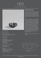 Bloom Tray, Mini - Dark Grey